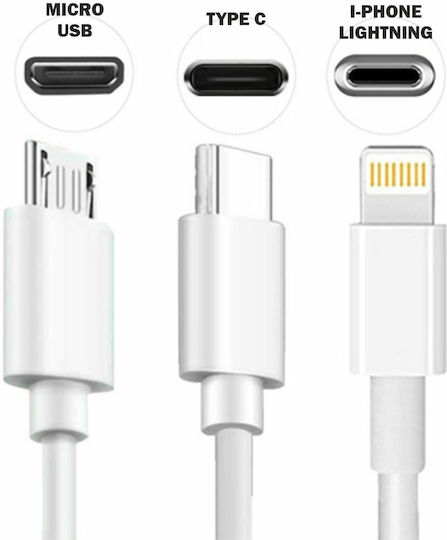 Chengxin Braided USB 2.0 spre micro USB Cablu Negru 1m (09351) 1buc
