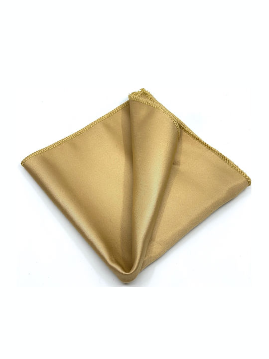 Legend Accessories Silk Bow Tie Set with Pochette Gold