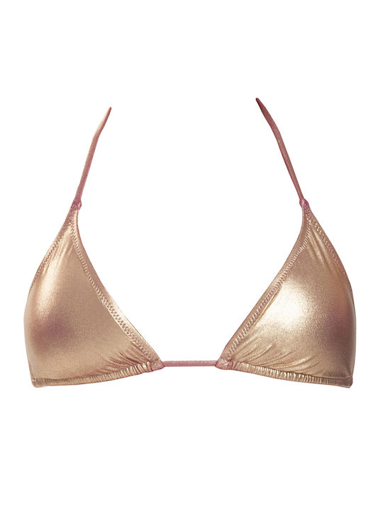 Bikini Τριγωνάκι με Ενίσχυση Ροζ