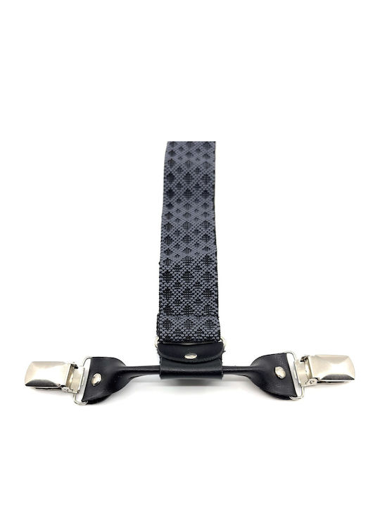 Legend Accessories Тиранти Отпечатани Сив