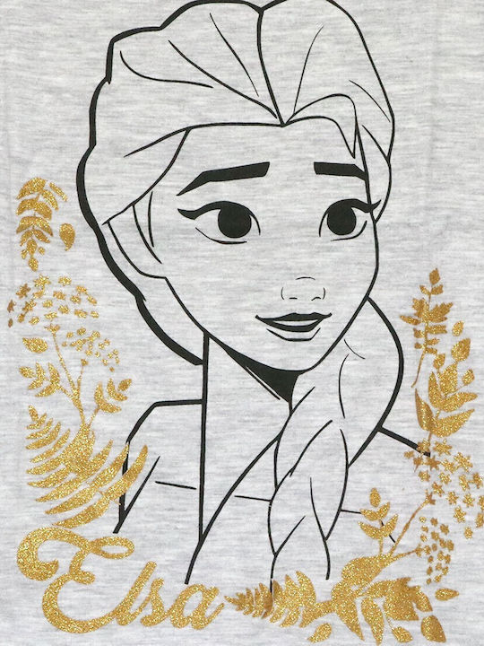 Disney Детска нощница Лятно Сив Frozen