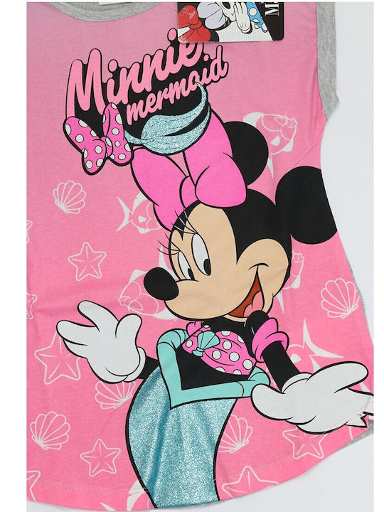 Disney Детска нощница Лятно Сив Minnie Mouse