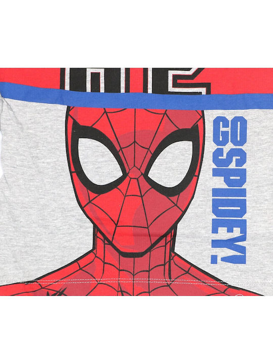 Marvel Παιδική Πιτζάμα Χειμωνιάτικη Μπλε