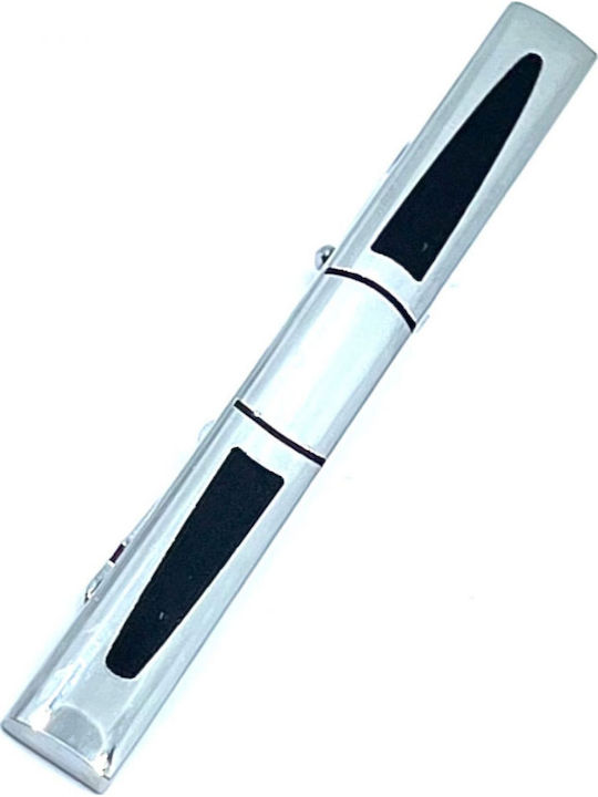 Legend Accessories LEGEND Krawattenklammer aus Metallisch Silber