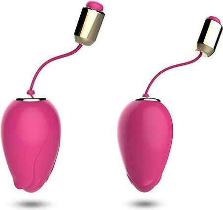 Vibrator Egg with Remote Control 7.3cm Pink