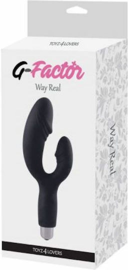 Boss Of Toys Vibrator Kaninchen 15cm Schwarz
