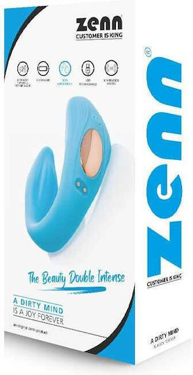 Zenn Klitoris Vibrator 10cm Hellblau