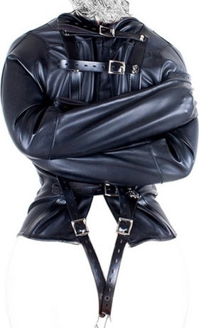 Kinksters Σετ για Δέσιμο Κορμού με Άκρα σε Μαύρο Χρώμα