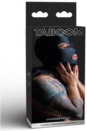 Taboom BDSM Maske in Schwarz Farbe