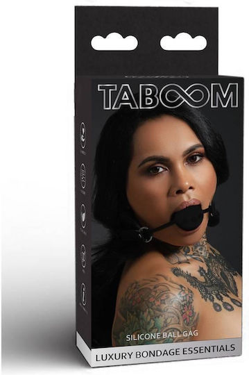 Taboom Silicone Φίμωτρο σε Μαύρο Χρώμα