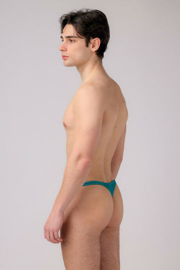 Adam Smith Ανδρικό Sexy String Πράσινο