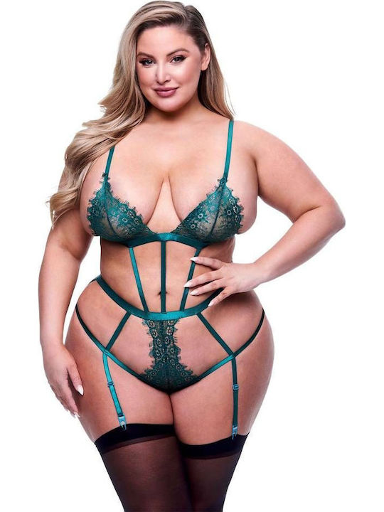 Baci Lingerie Sexy Bodysuit Grün