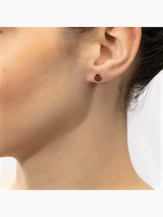 Eforo Kids Earrings Studs from Gold 9K