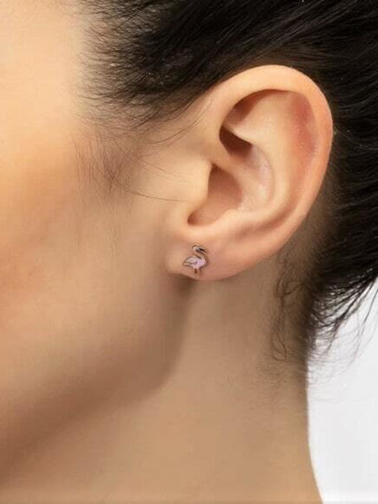 Eforo Kids Earrings Studs from Gold 14K
