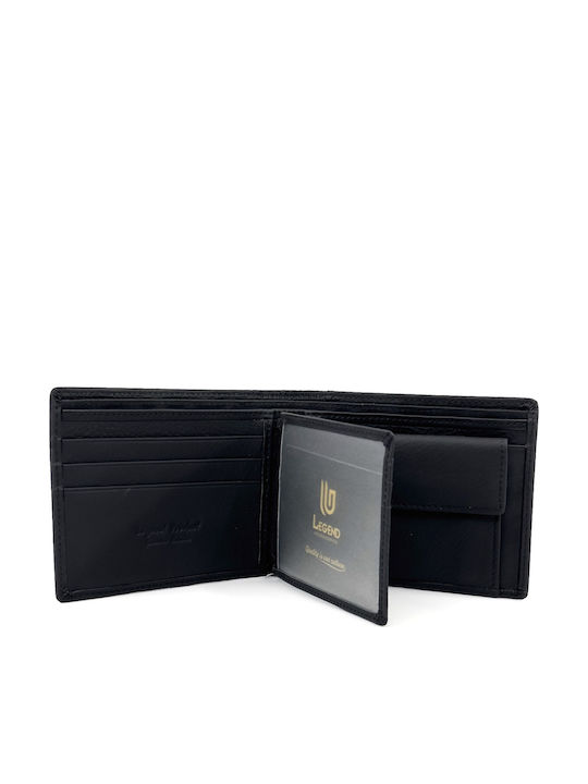 Leather Men's Wallet Classic Black