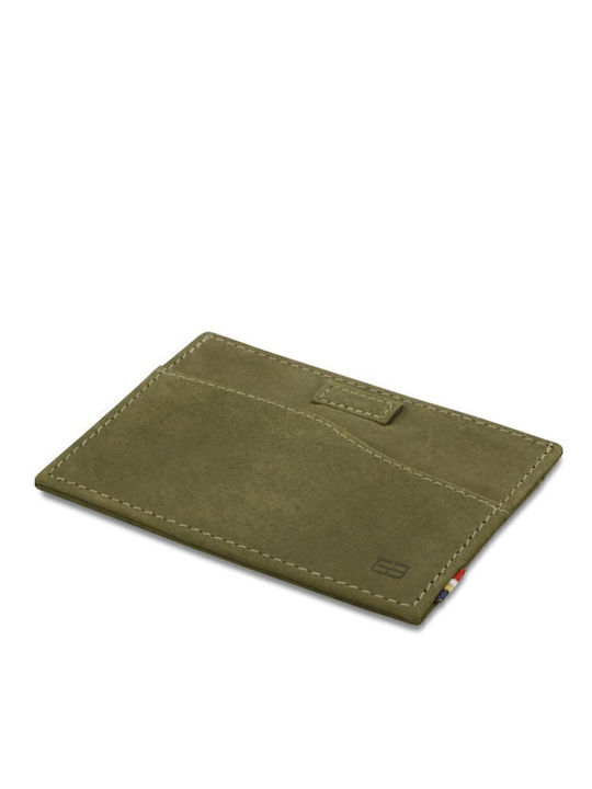 Men's Wallet Cards with RFID Green