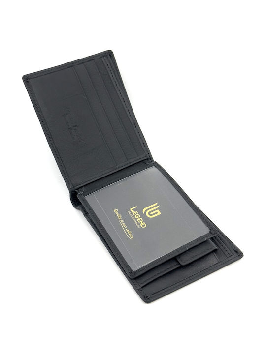 Leather Men's Wallet Classic Black