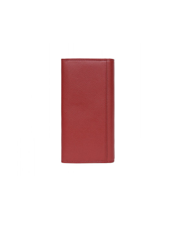 Small Leather Women's Wallet Red