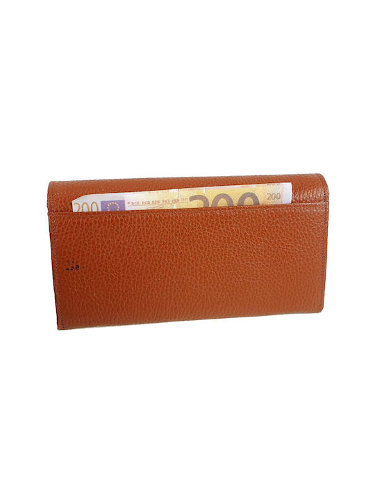 Forest Large Leather Women's Wallet Brown