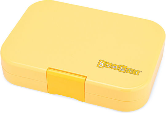 Yumbox Plastic Kids' Food Container Yellow