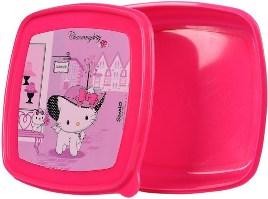 Sunce Пластмасово детско контейнерче за храна Hello Kitty Розов