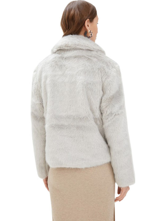 Frauen Pelz Gray