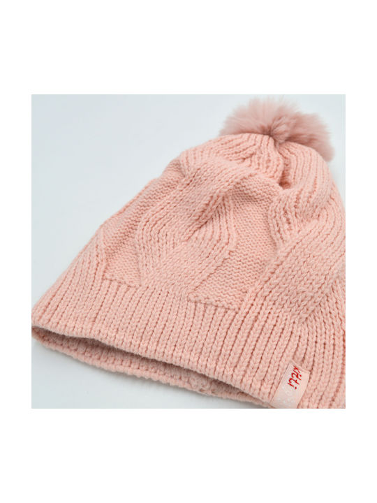 Extan Bebe Kids Beanie Knitted Pink