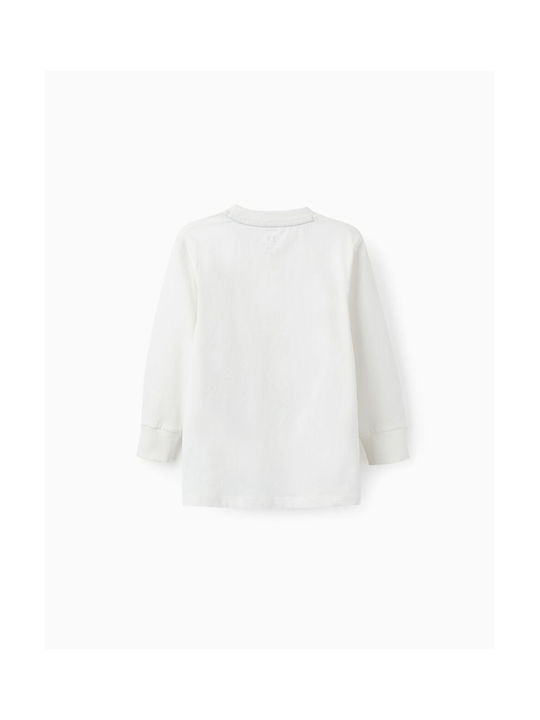 Zippy Kids Blouse Long Sleeve White