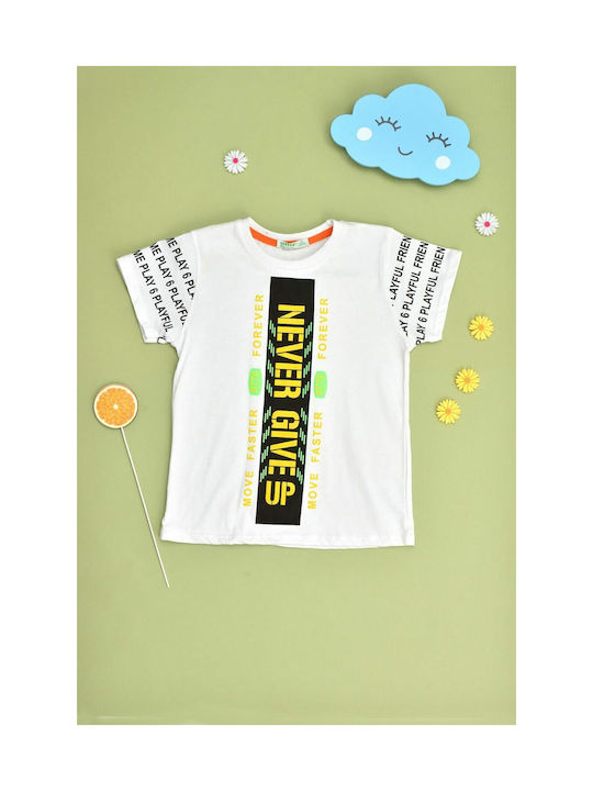 Potre Kids T-shirt White