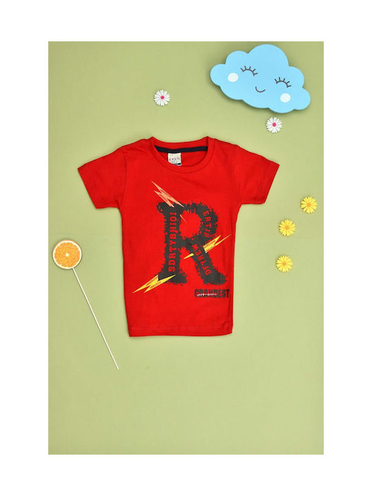 Potre Kids T-shirt Red