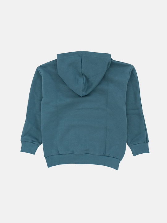 Trax Kids Sweatshirt with Hood Petrol