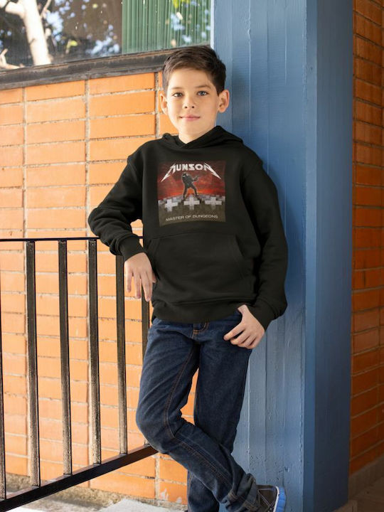 TKT Kids Sweatshirt with Hood and Pocket White