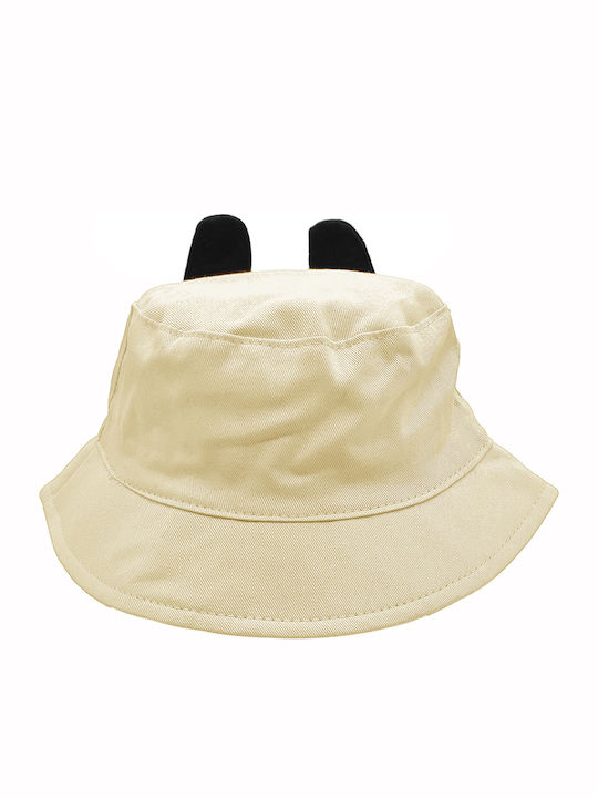 Gift-Me Kids' Hat Bucket Fabric White