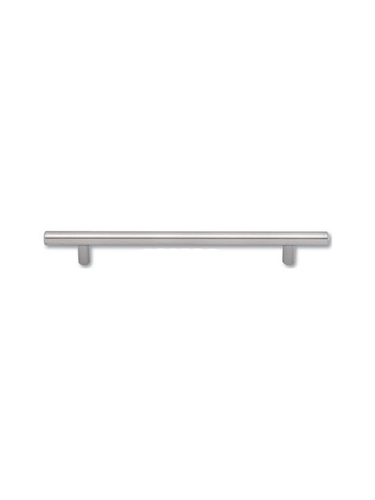 Import Hellas Handle Furniture made of Metallic in Silver Color 252mm (Center Distance 192mm) 4797 1pcs