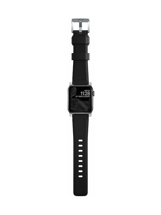 Nomad Sport Rugged Strap Каишка Силикон Черен