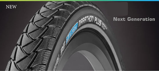 Schwalbe Bike Tire BMX MARATHON PLUS 11100758 20" x 1.75" Wire