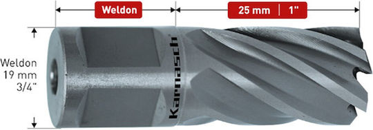 Karnasch Diamond Hole Saw for Metal and Plastic