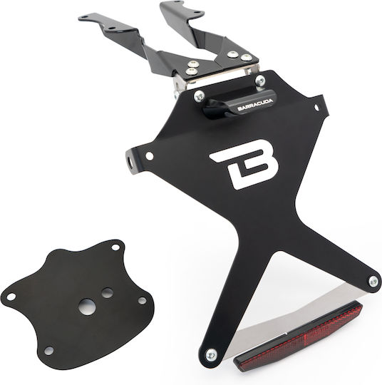 Barracuda Foldable Motorcycle License Plate Holder