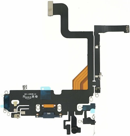 Charging Port Ribbon Cable in Blue Color for iPhone 13 Pro