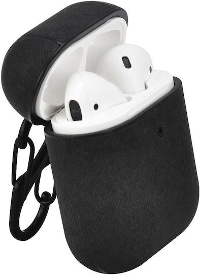 TerraTec AirBox Fabrik Θήκη σε Μαύρο χρώμα για Apple AirPods