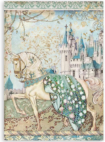 Stamperia Sleeping Beauty Papier Decoupage Transparent
