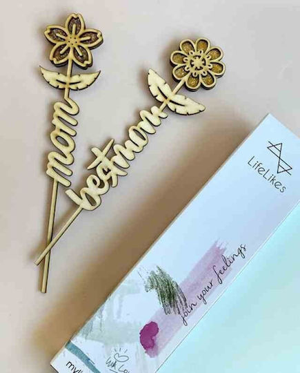 LifeLikes Wooden Flowers 1pcs