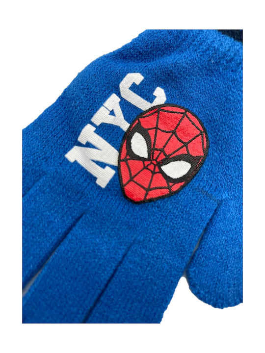 Marvel Kids Gloves Blue 1pcs