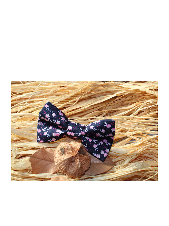 JFashion Baby Fabric Bow Tie Navy Blue