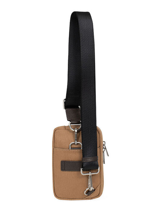 Herrentasche Schulter / Crossbody Tabac Braun
