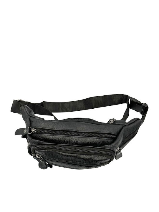 Herren Bum Bag Taille Schwarz