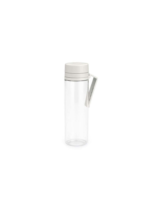 Brabantia Μπουκάλι Νερού Γυάλινο με Βιδωτό Καπάκι Γκρι 500ml