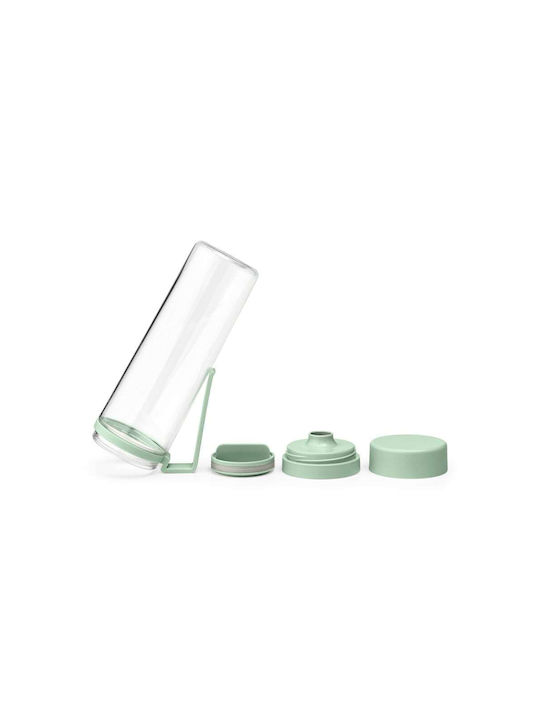 Brabantia Bottle Water Plastic with Screw Cap Green 500ml