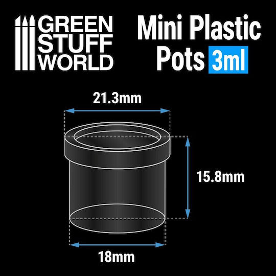 Green Stuff World Farbe Kappe Modellierung 3ml 1Stück