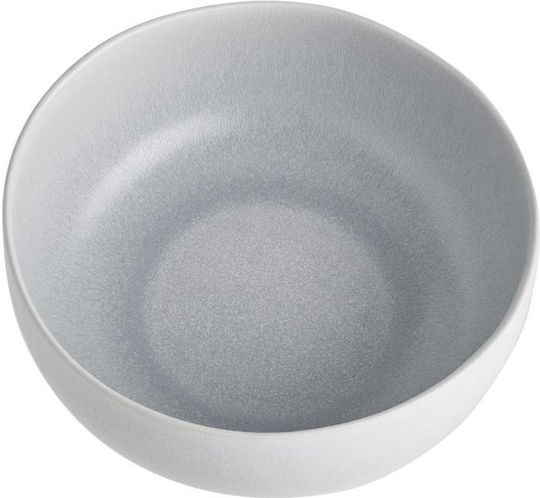 Butlers Casa Nova Serving Bowl Round Ceramic Gray with Diameter 16cm